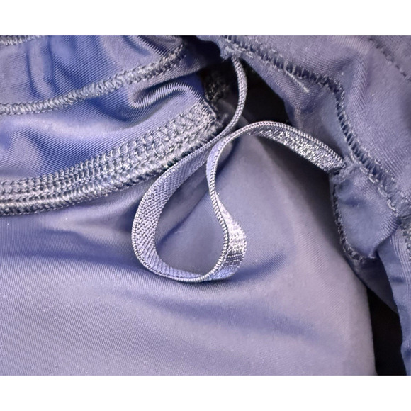 Lands End Athletic Skort Womens SIZE 8 Pickleball Tennis Navy Blue Classic Prepp - Picture 9 of 9